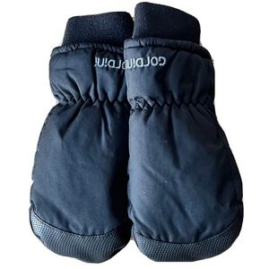 Black Gordini youth aqua bloc Waterproofs snowboard Gloves Sz small